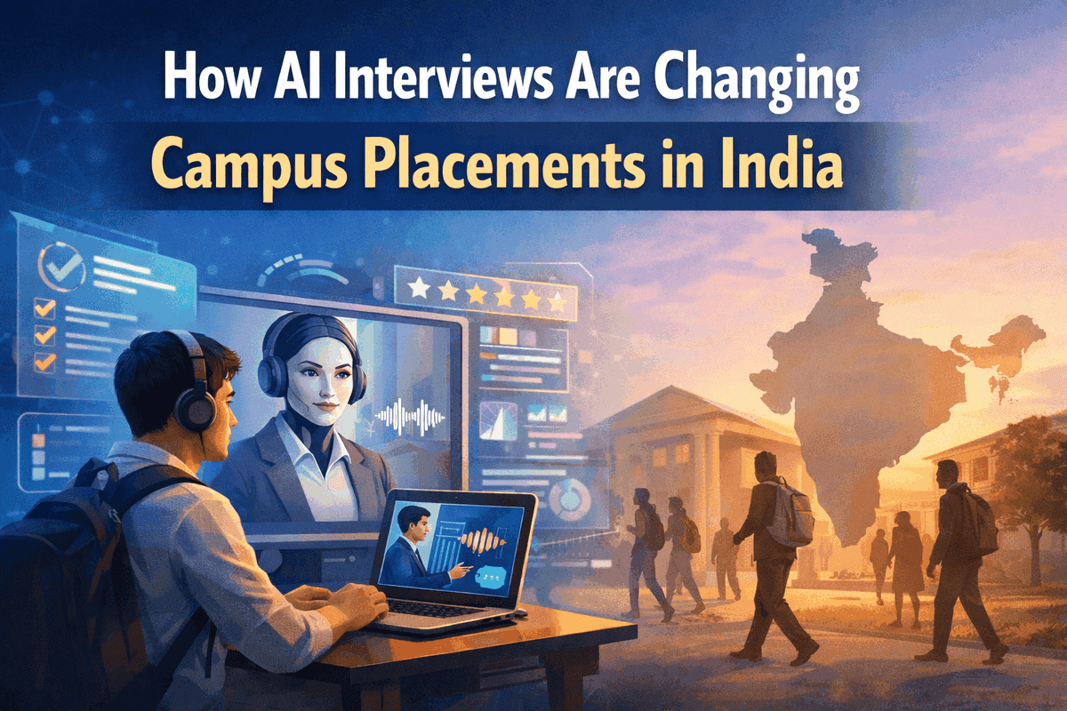 How AI Interviews Are Changing Campus Placements in India
